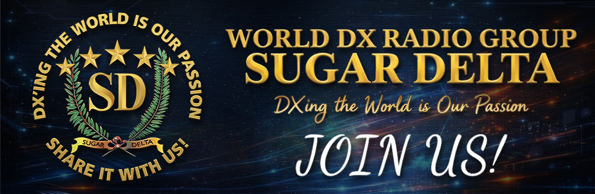 Sugar Delta World DX Radio Group Banner